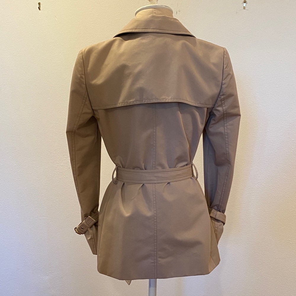 Authentic Gucci Beige Double-Breasted Trench Coat - image 2
